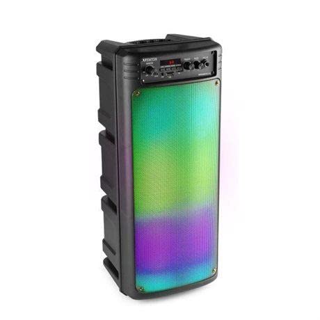 Акустична система Fenton Boombox340 Bluetooth Party з мікрофоном, акумулятором та LED-диско підсвіткою - 120W, фото №4