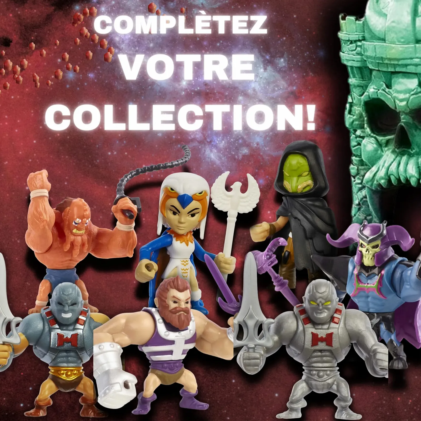 Ігрова фігурка Eternia Minis Story Starters Faker Evil Robot of Skeleton Gate Masters of the Universe Revelation 4+, фото №6