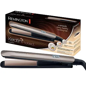 Выпрямитель для волос Remington Keratin S8540 Кератиновое покрытие LCD 9 настроек температуры 150-230 °C - Фото 1