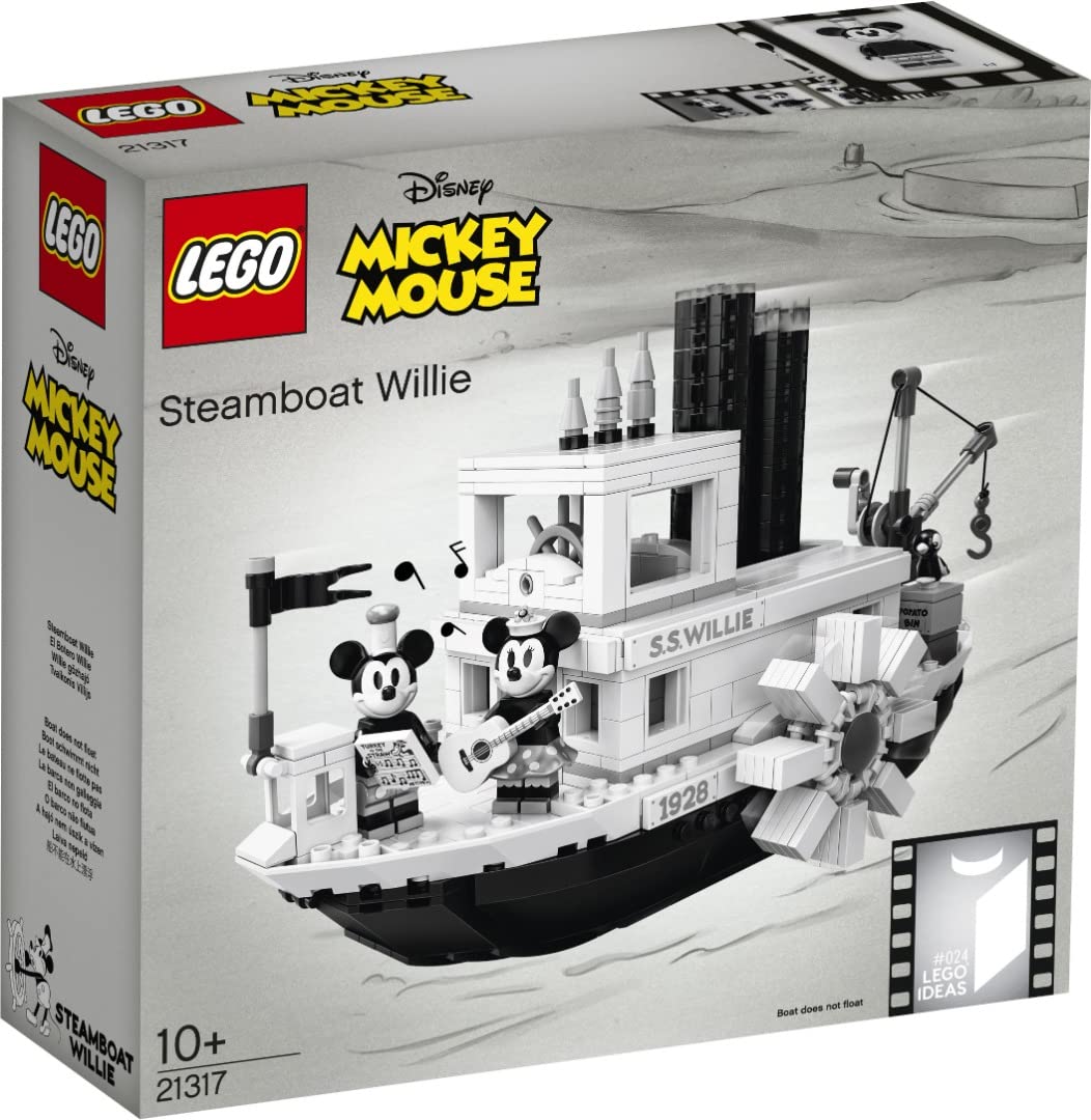Конструктор LEGO Ideas 21317 Disney Steamboat Willie (751 деталей), фото №1