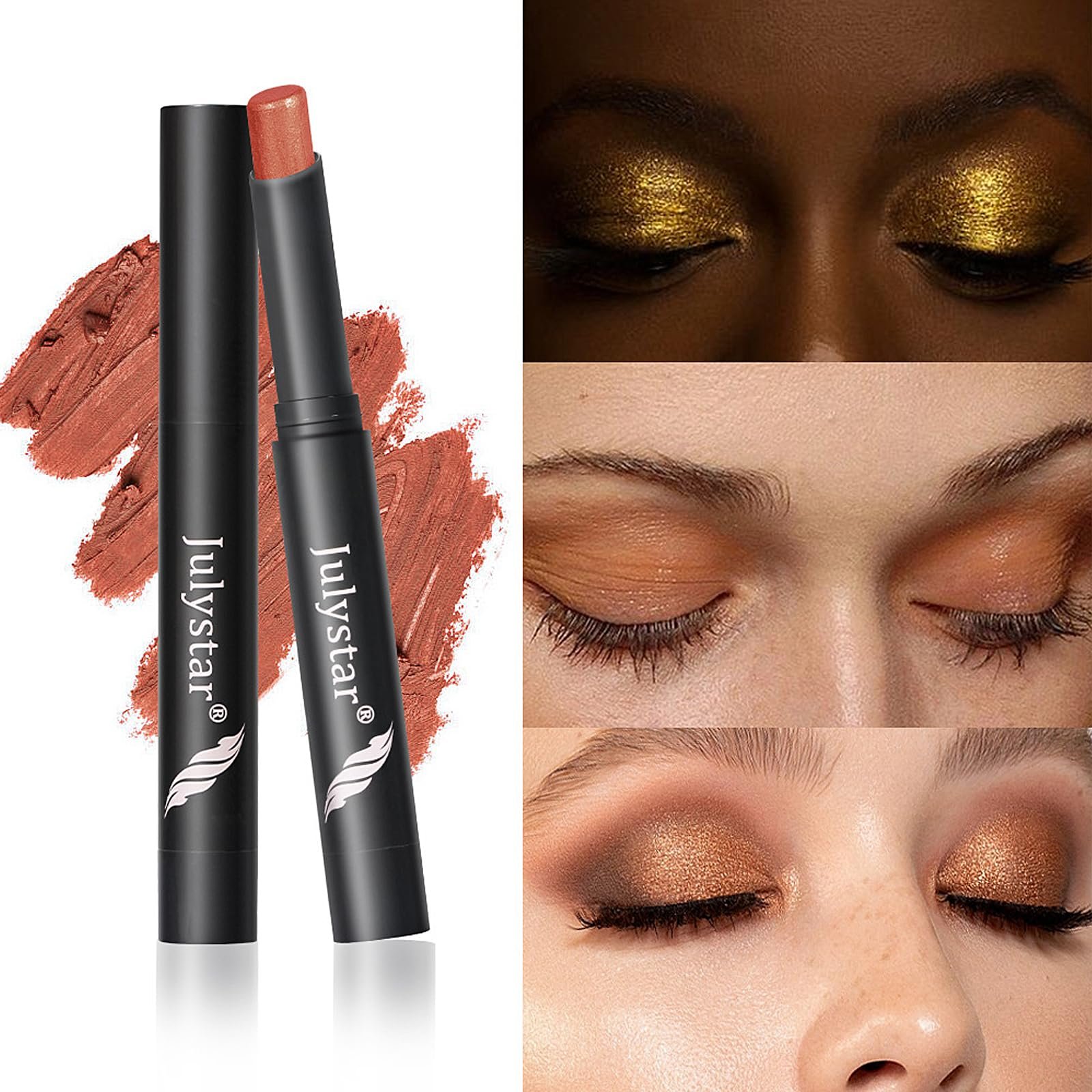 Набір Тіні Кремові Матові і Перламутрові 6 кольорів, фото №7