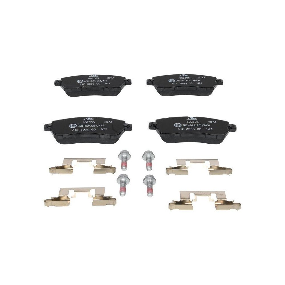 Гальмівний диск ATE 24.0123-0113.1 для FORD передня вісь, фото №3