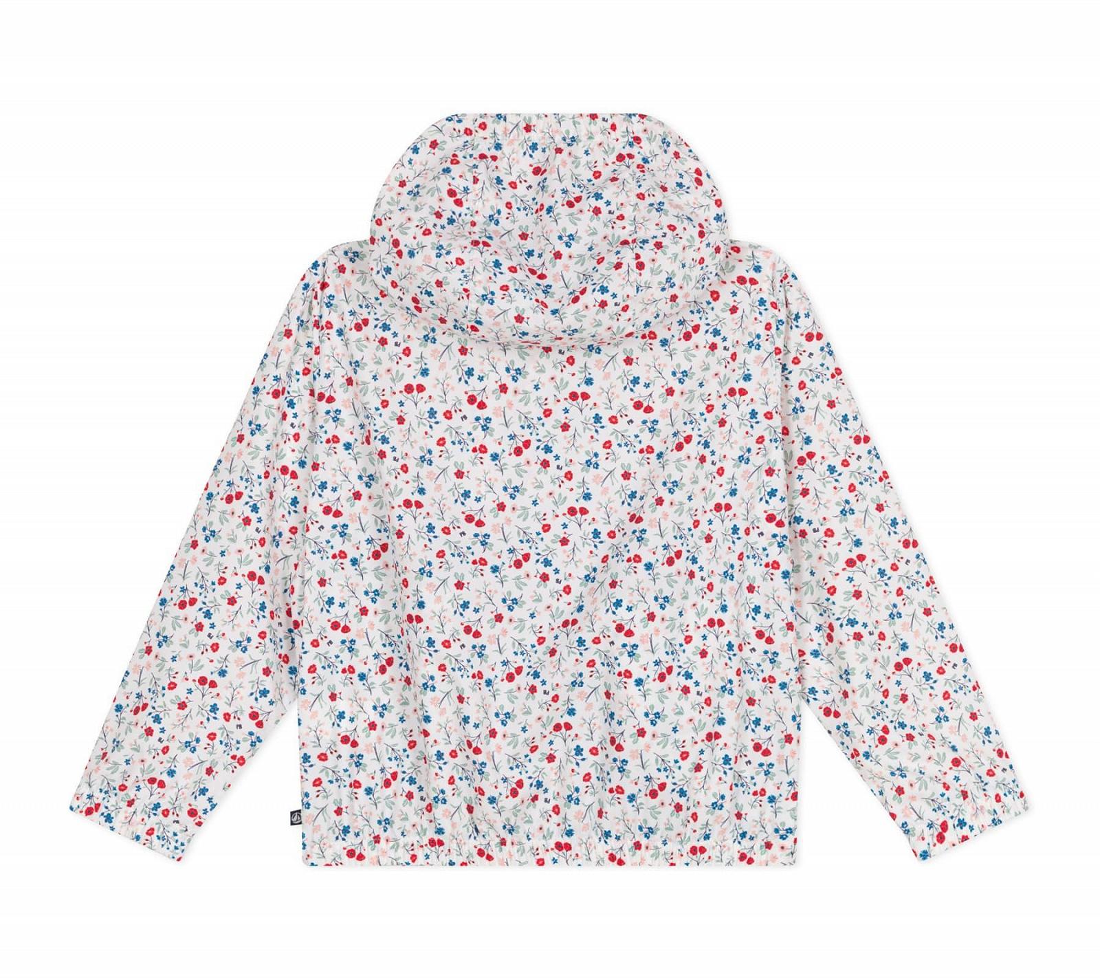 Ветрозащитная куртка для девочек Petit Bateau Anti UV, фото №2