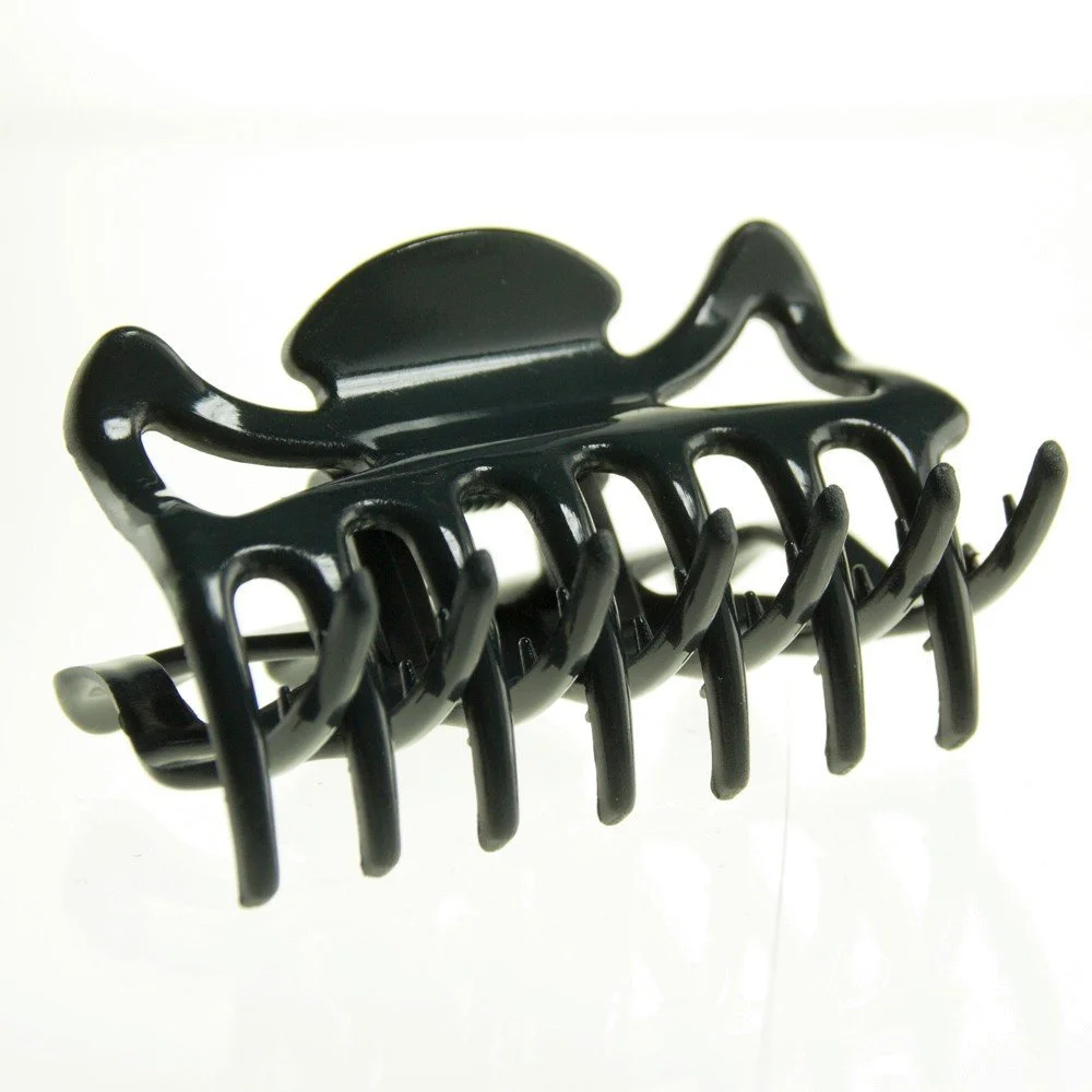 Заколка для волос WeLoveBeads 6 см Грифельно-серый, 2 шт, Сделано в Германии, фото №1