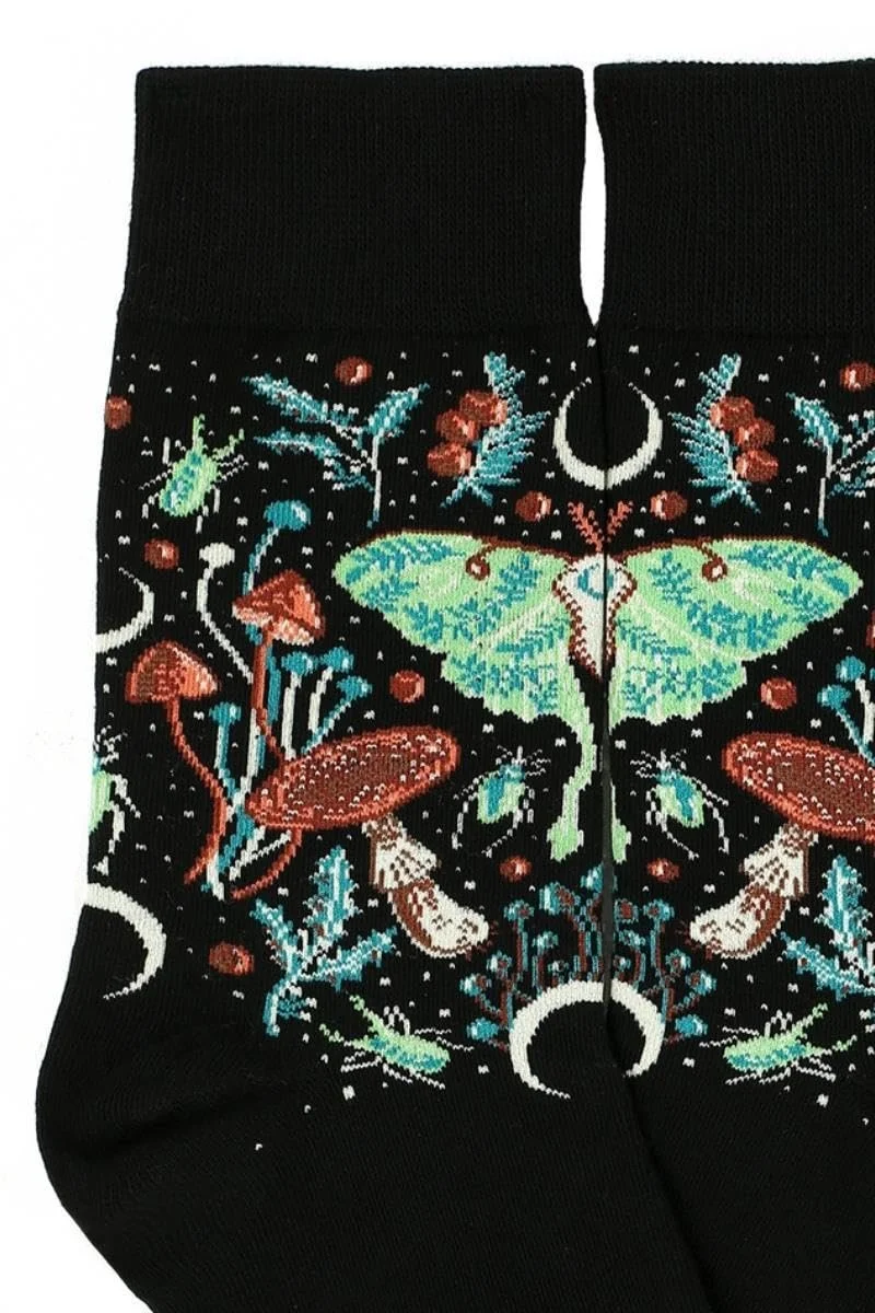 Шкарпетки Restyle Autumnal Equinox Jacquard - Готичний візерунок, фото №2