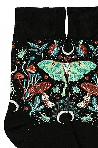 Шкарпетки Restyle Autumnal Equinox Jacquard - Готичний візерунок synthetic.ua - Фото 1