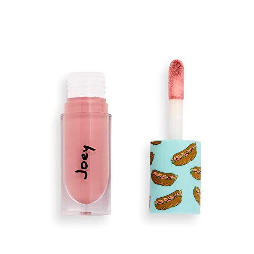Блеск для губ Makeup Revolution X Friends Joey Brown Nude, фото №2