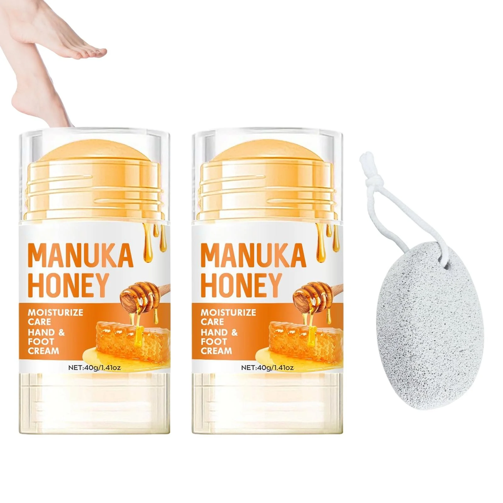 Крем для ног интенсивный увлажняющий 2 шт., фото №1