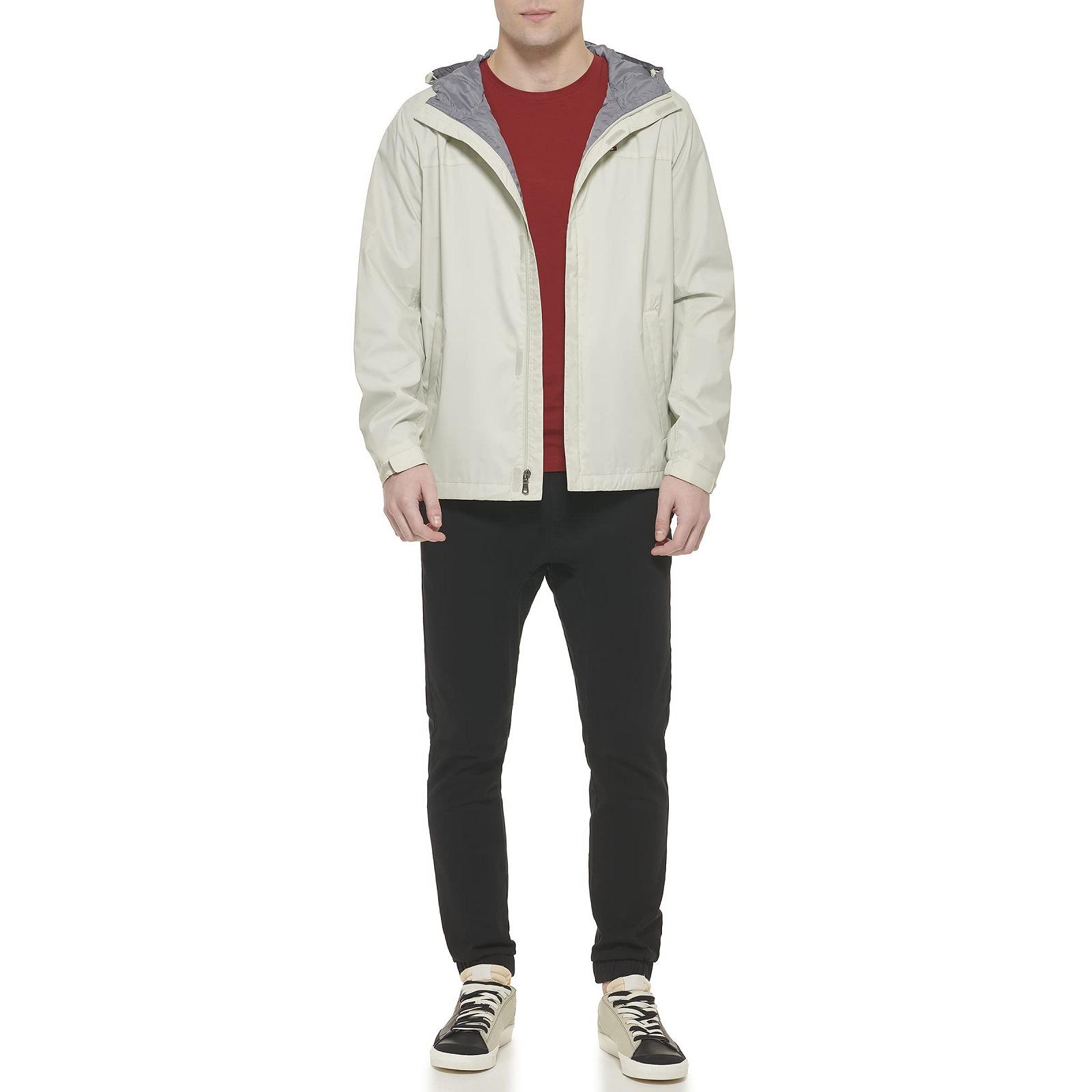 Водонепроникна куртка з капюшоном Tommy Hilfiger для чоловіків, фото №2