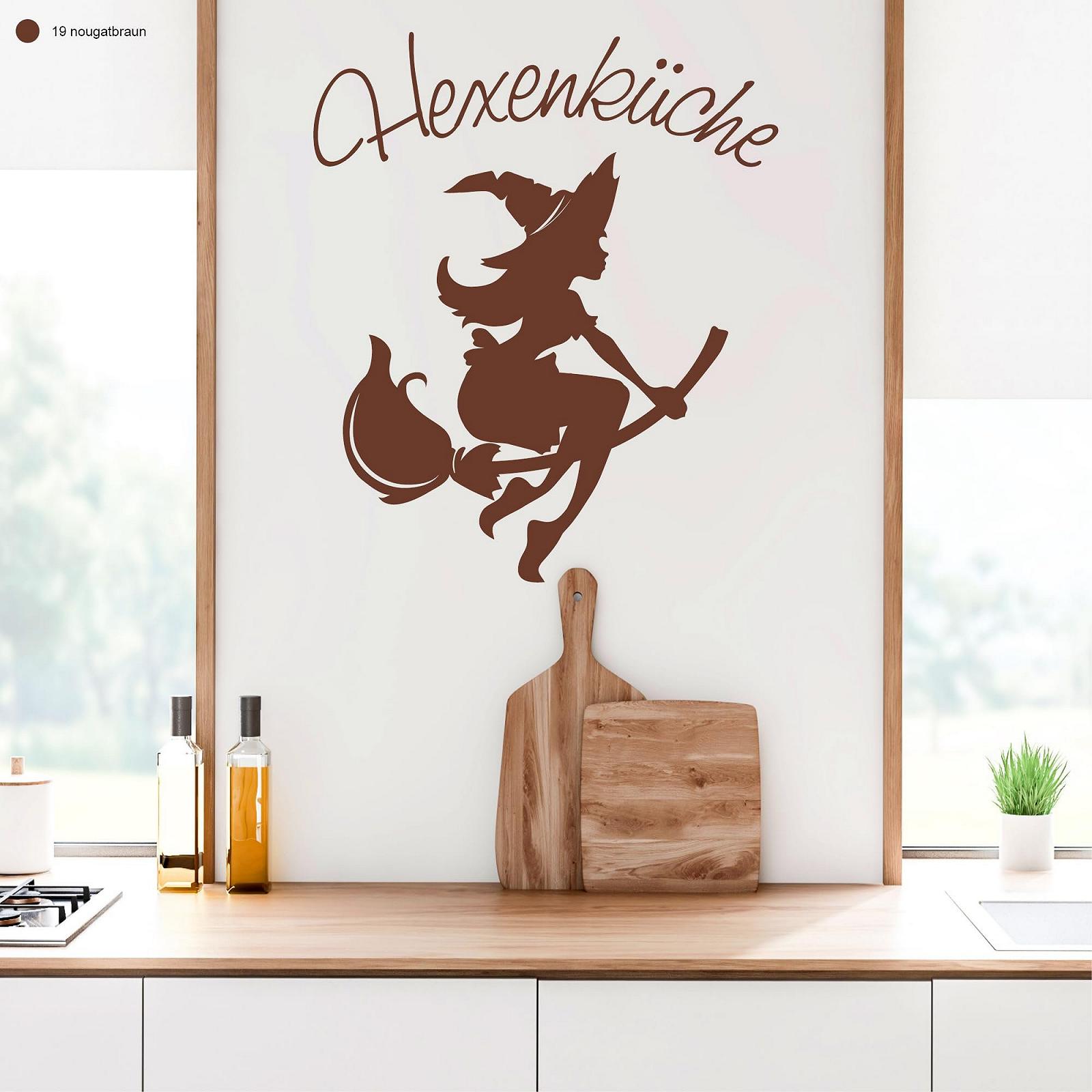 Наклейка на стіну Loft Кухня відьми Відьма на мітлі з написом 30 кольорів 3 розміри, фото №8 Наклейка на стіну Loft Кухня відьми Відьма на мітлі з написом 30 кольорів 3 розміри, фото №8