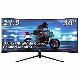 Монітор Z-Edge UG30 Ігровий 30-дюймовий 200Hz 1ms MPRT 21:9 2560 x 1080 R1500 Чорний - Фото 1