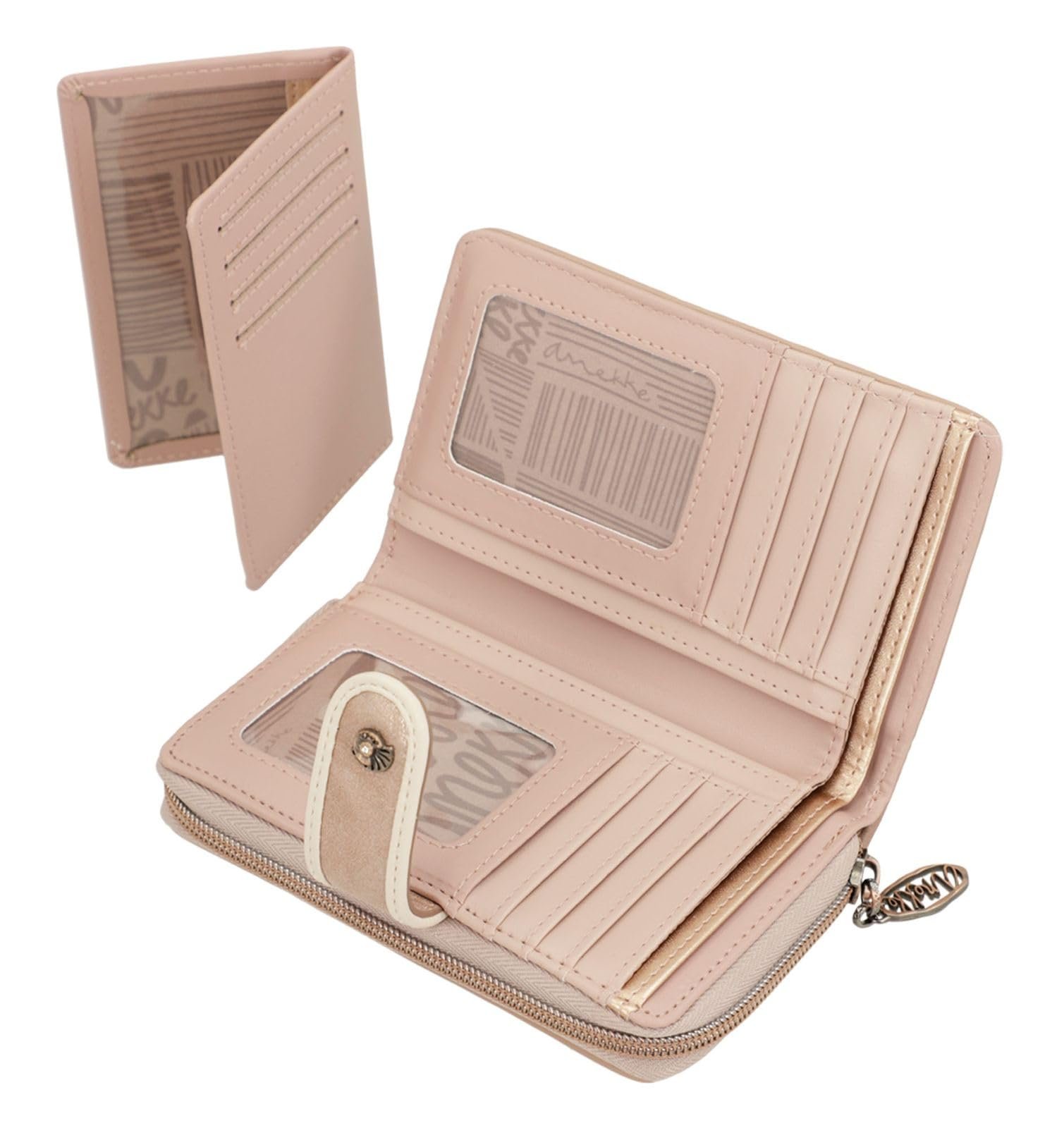 Кошелек Anekke Hollywood Studio RFID M Nude, нюдовый, фото №3