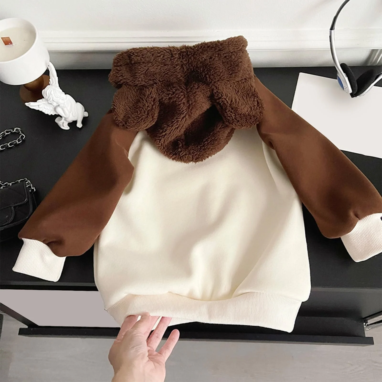 Худи для девочки с медведем, фото №2