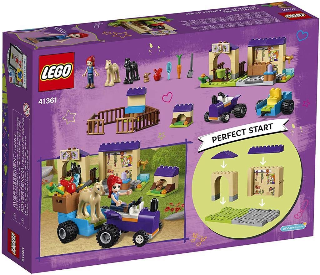 Конструктор Lego Friends Mias Foal Hutch різнокольоровий, фото №5