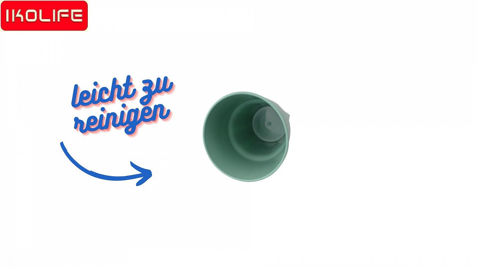 Набір кухлів 6 шт, Пластиковий кухоль Ikolife 3 кольори, 380 мл, фото №5