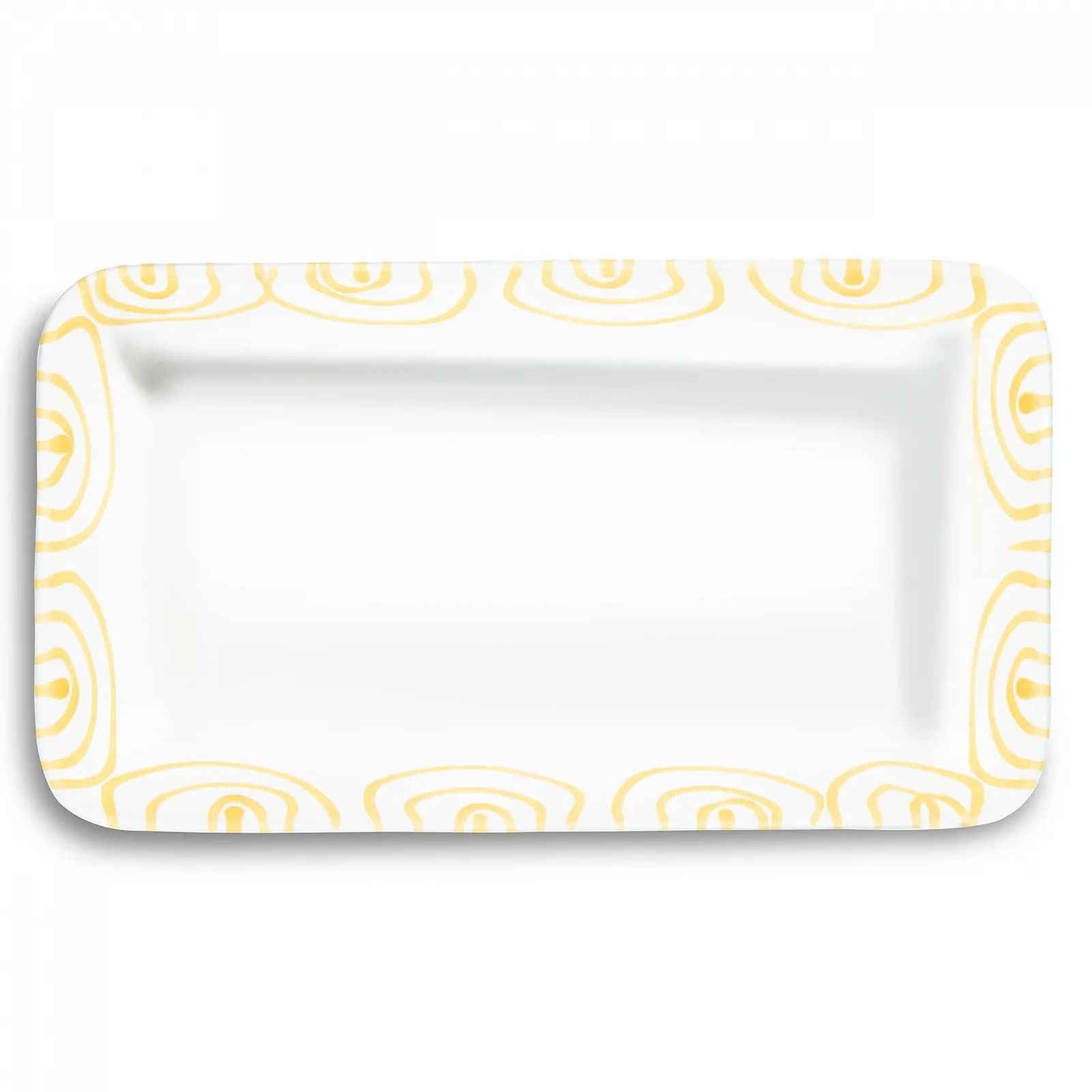 Форма для запікання GMUNDNER KERAMIK Flamed Yellow 29 см ручної роботи, фото №3