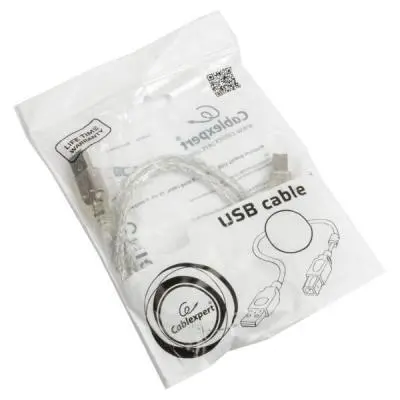 Кабель для принтера USB 2.0 AM/BM 2.0m Cablexpert (CCF-USB2-AMBM-TR-2M), фото №2
