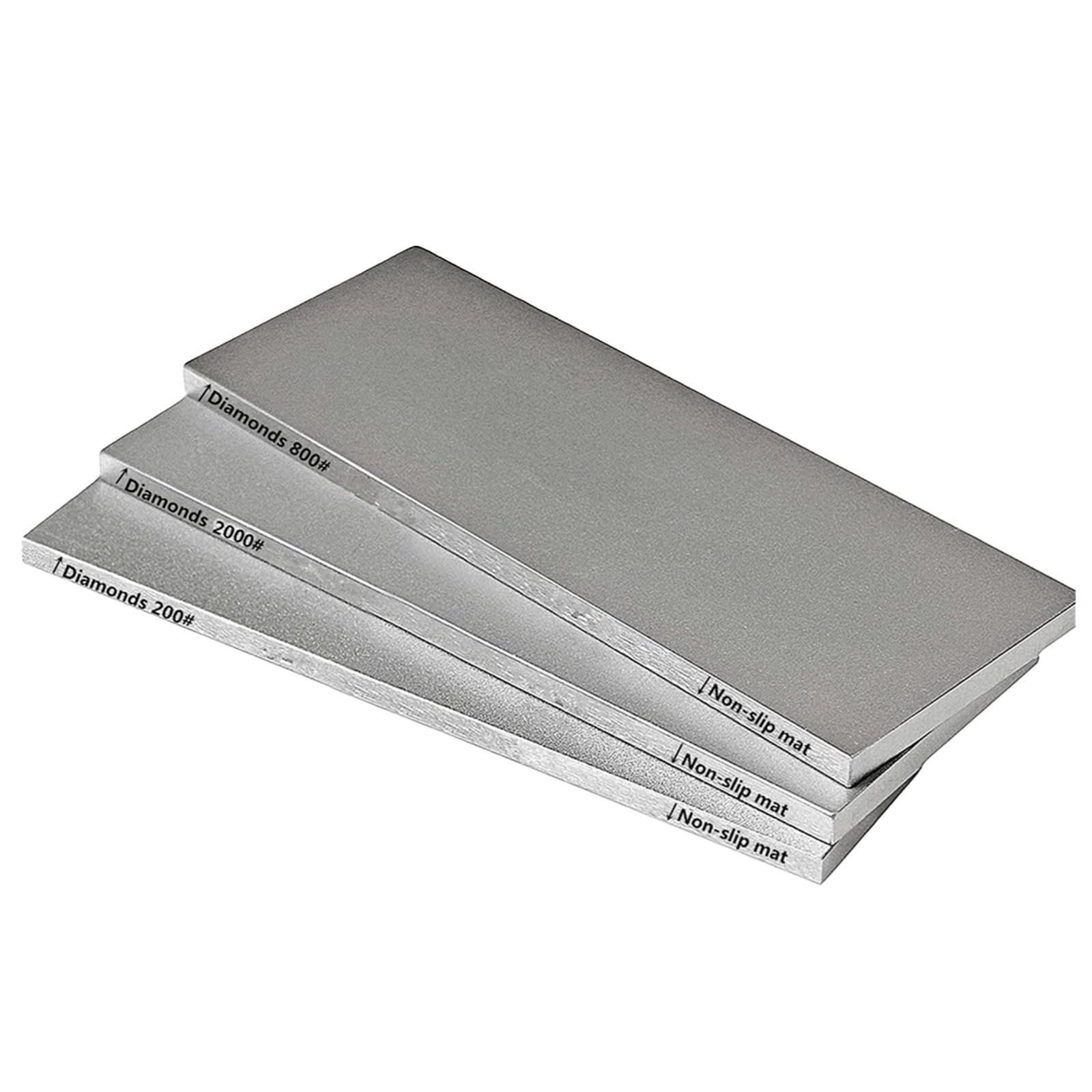 Набор точильных камней 3 шт. 200/800/2000 Grit с алюминиевым сердечником, фото №1