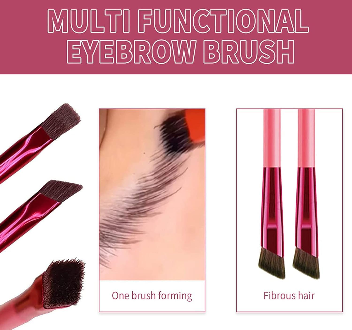 Набір для догляду за бровами Anjoize 4D Hair Stroke Brow Stamp Brush 3 кольори, фото №5