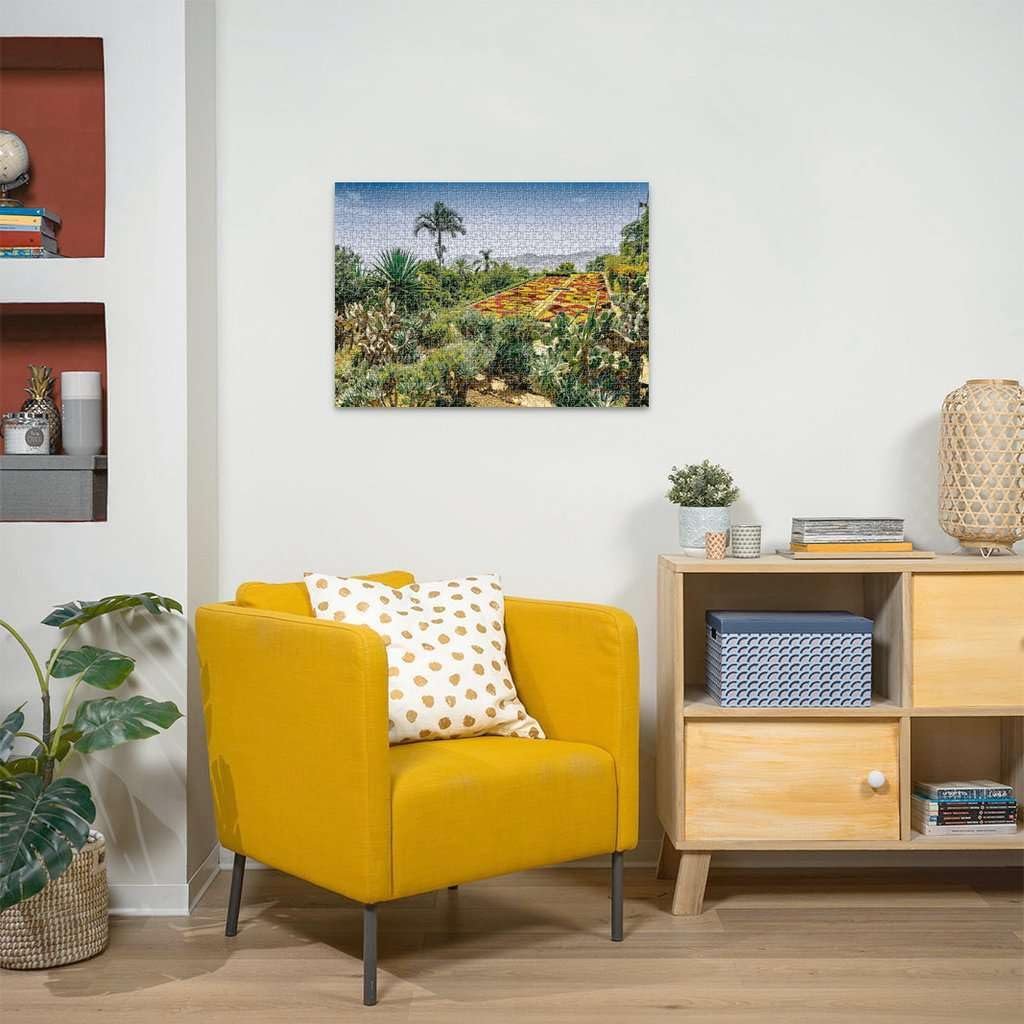 Пазл Ravensburger 12000853 Beautiful Gardens, Botanical Garden, Madeira 1000 деталей, фото №4 Пазл Ravensburger 12000853 Beautiful Gardens, Botanical Garden, Madeira 1000 деталей, фото №4