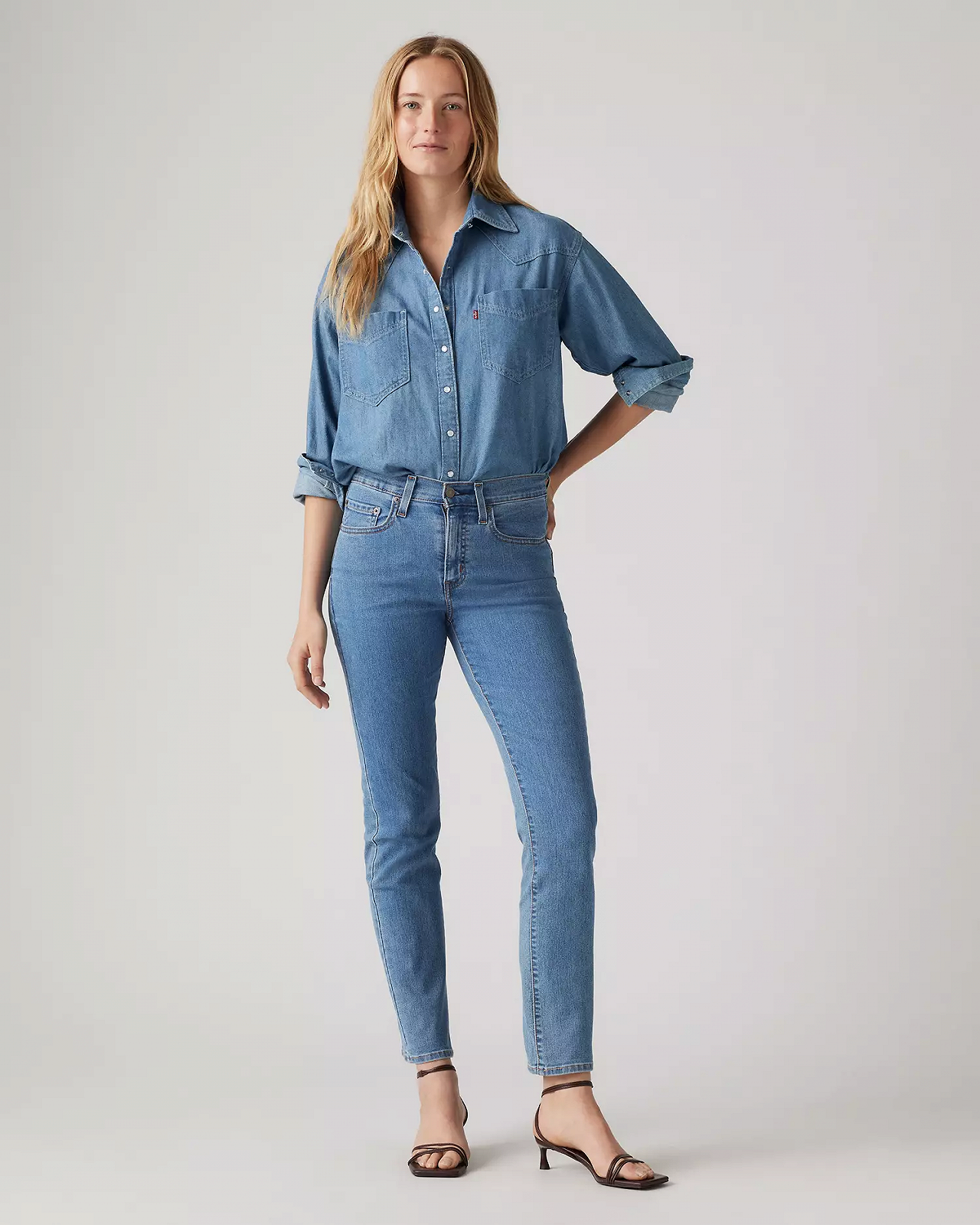 Женские джинсы Levis - 724 High Rise Straight We Have Arrived - 32 30, фото №1