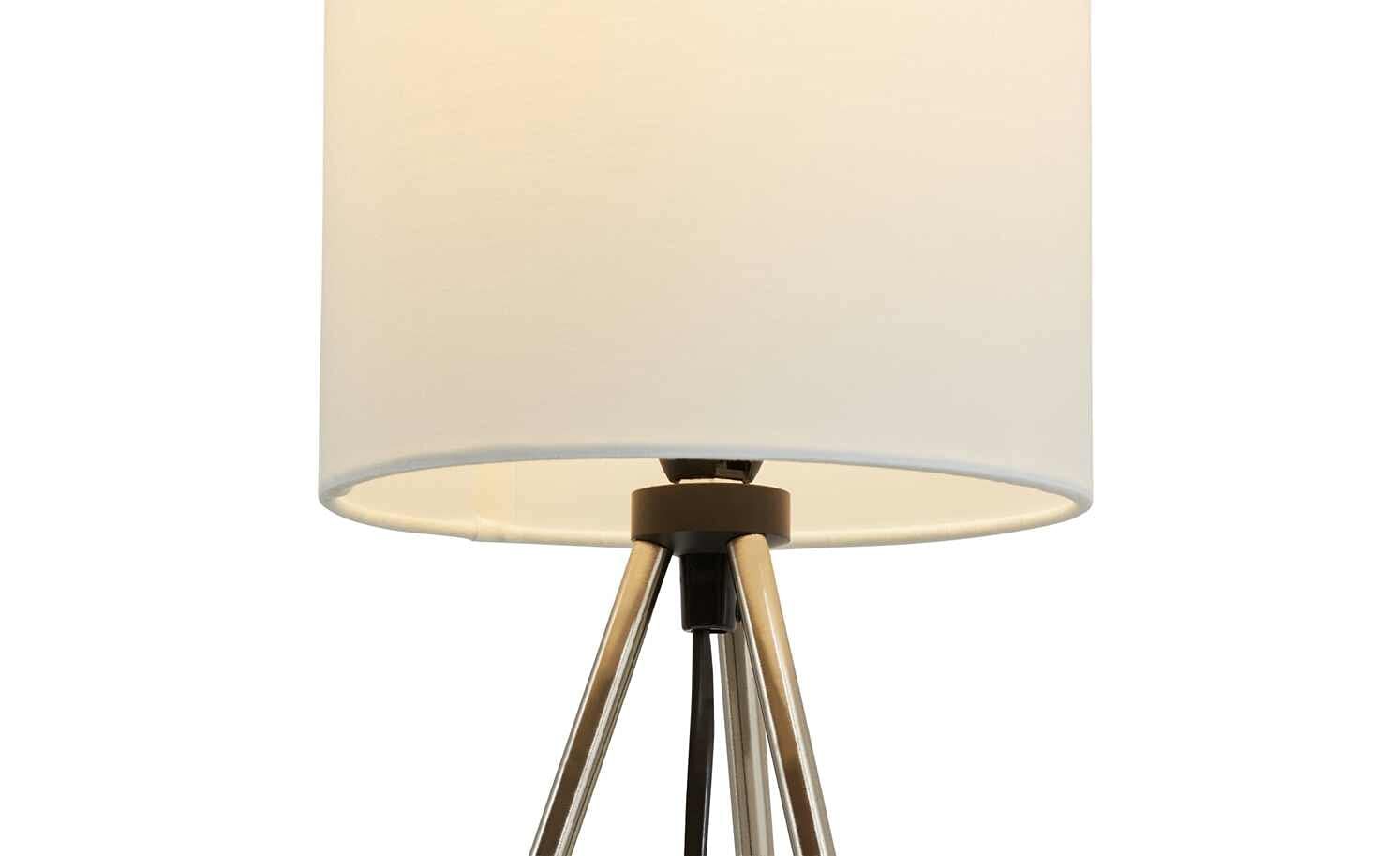 Настільна лампа KHG E14 17х35 см Біла, фото №3