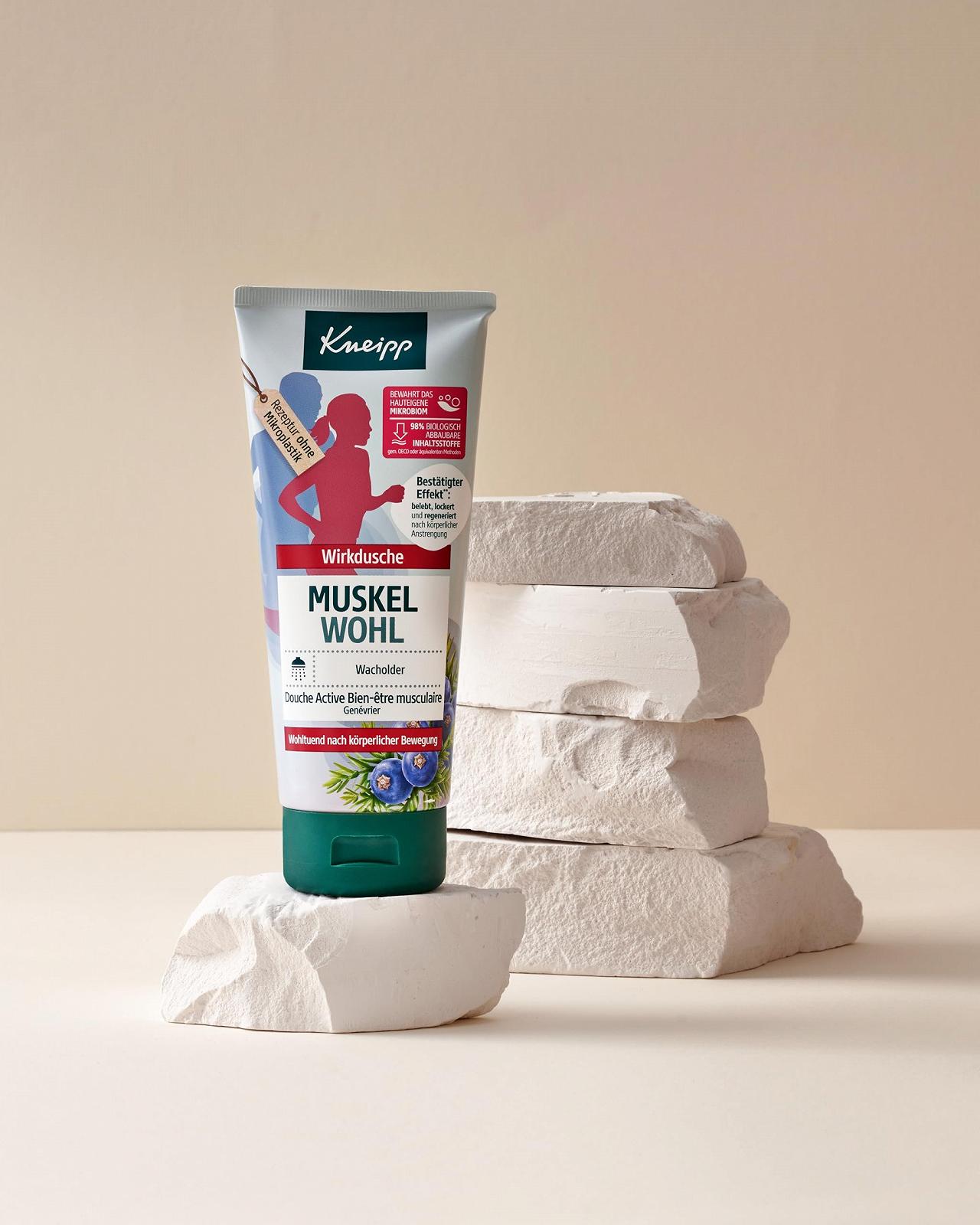 Гель для душу Kneipp Active Shower Muscle Well з ефірною олією ялівцю 200 мл, фото №3