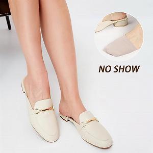 Носки для пальцев ног Хлопковые для женщин, поглощающие пот, невидимые полуноски с нескользящим силиконом для мюли, босоножек и туфель на высоких каблуках, 6 шт synthetic.ua - Фото 1