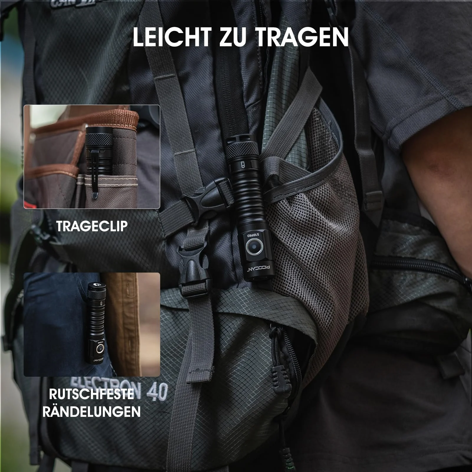 Ліхтар LED S10Pro Перезаряджуваний, 2500 люмен Міні Надзвичайно Яскравий, Тактичні , Маленький, 5 Режимів Освітлення, Водонепроникний для Кемпінгу, Піших Прогулянок, Відкритого Повітря, Надзвичайних Ситуацій, фото №8 Ліхтар LED S10Pro Перезаряджуваний, 2500 люмен Міні Надзвичайно Яскравий, Тактичні , Маленький, 5 Режимів Освітлення, Водонепроникний для Кемпінгу, Піших Прогулянок, Відкритого Повітря, Надзвичайних Ситуацій, фото №8