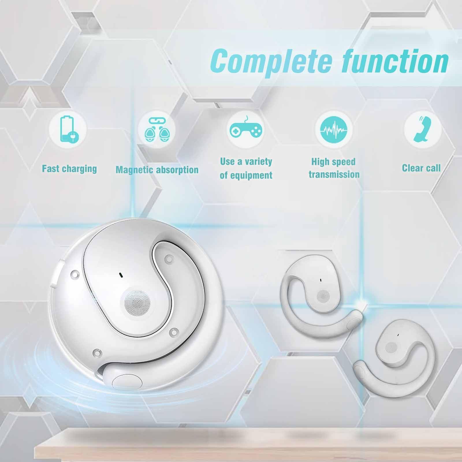 Навушники EEAABBR Bluetooth 5.3 Бездротові з відкритим вухом, фото №5