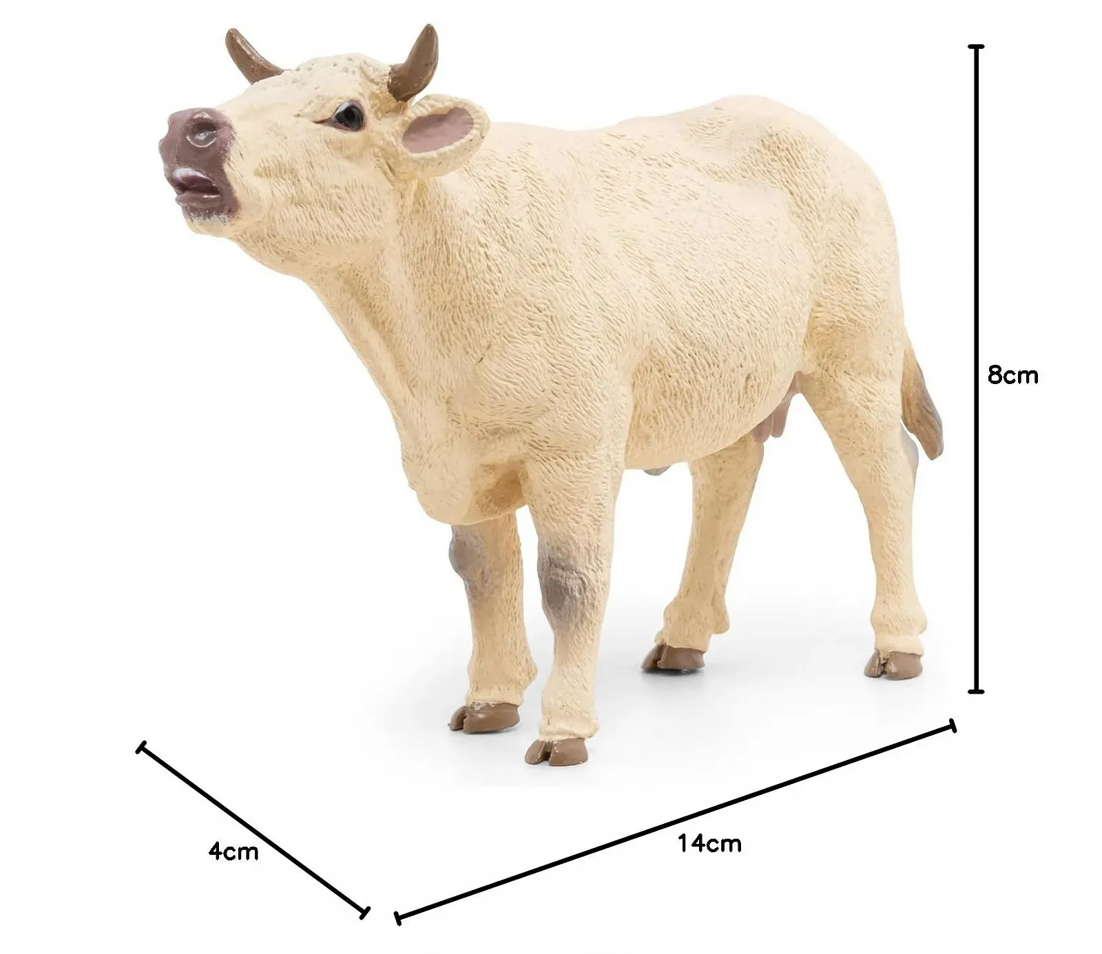 Фігурка Papo Charolais Cow Mooing (51158), фото №6