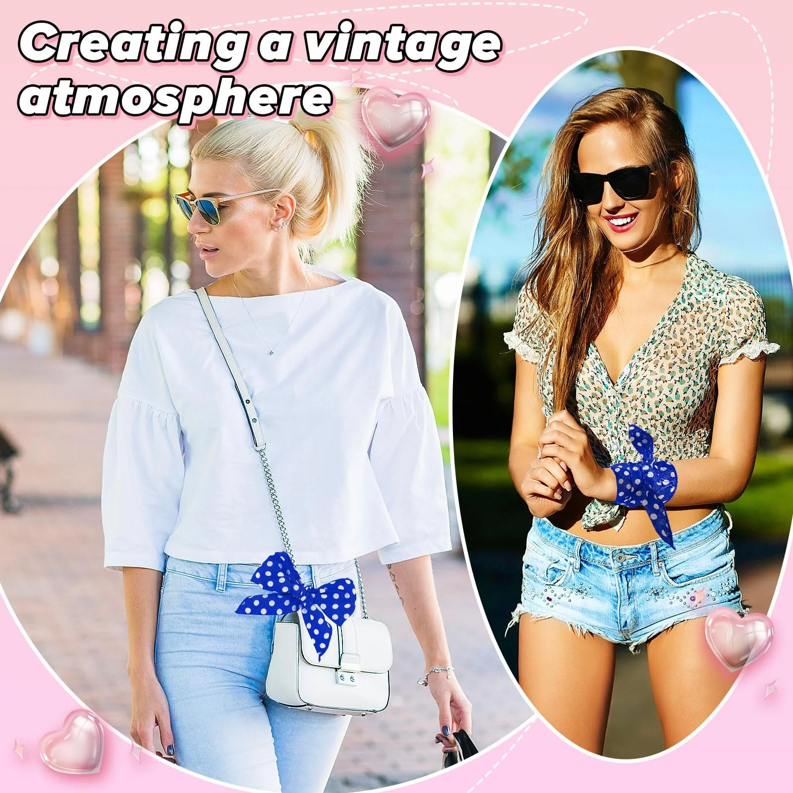 Пов'язка на голову в горошок Prasacco, фото №7