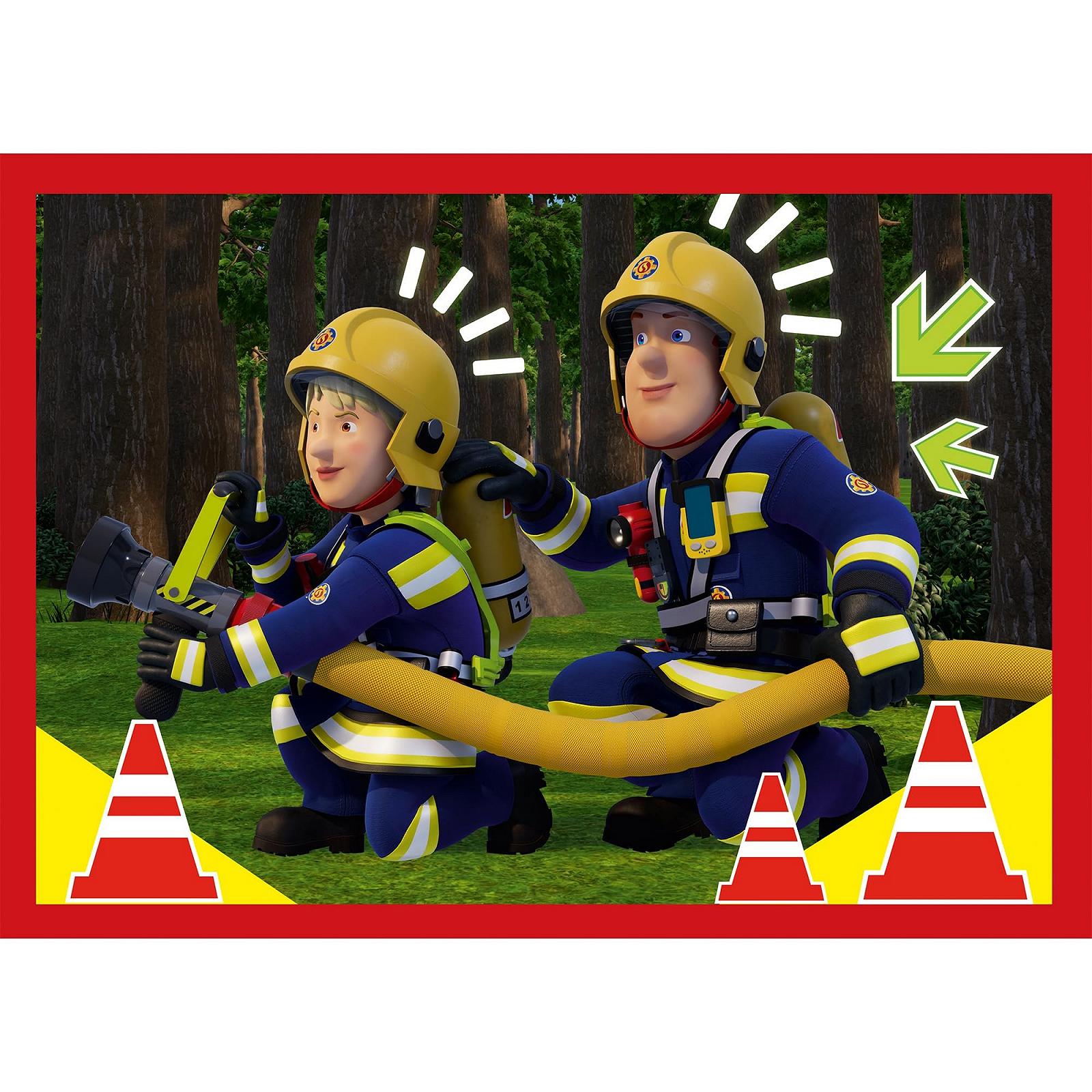 Пазл Trefl Fireman Sam The Adventures of Fireman Sam 4 в 1 12-24 елементи, фото №5