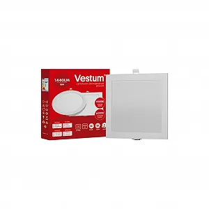 Светильник Vestum LED квадратный 18W 6000K 220V (1-VS-5210) - Фото 1