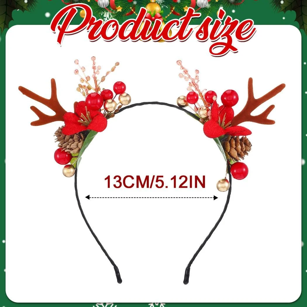 Обруч Unicra Різдвяний Квітка, фото №5 Обруч Unicra Різдвяний Квітка, фото №5