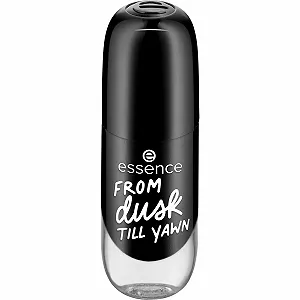 Гель-лак essence 46 Black, стойкий, для экспресс-маникюра, быстросохнущий, глянцевый, насыщенный цвет, без ацетона, веганский, без микропластика, без отдушек, 8 мл - Фото 1