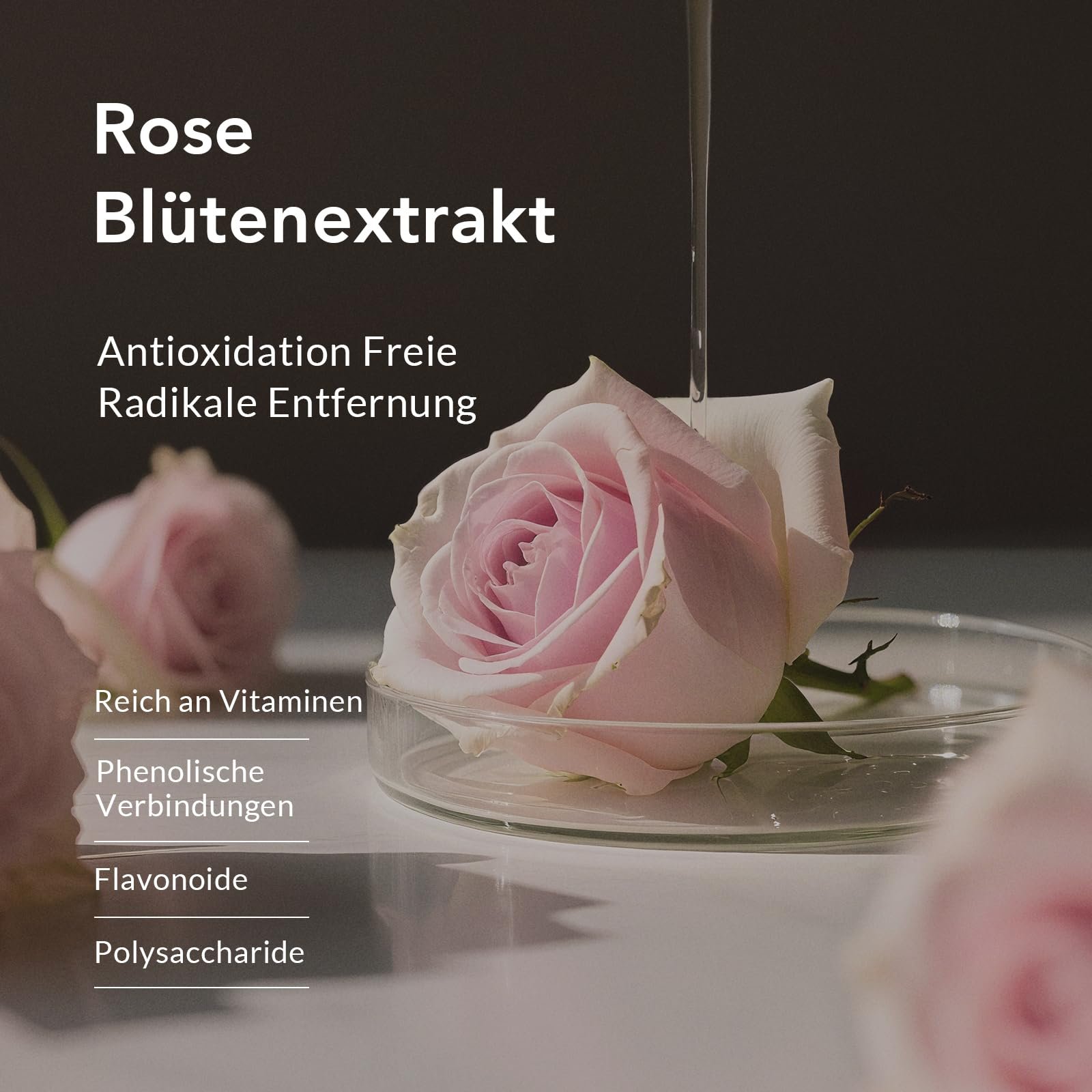 Гель для душа Kustie Rose Anti-Aging Perfume с лепестками роз и розовым маслом 380 мл, фото №2