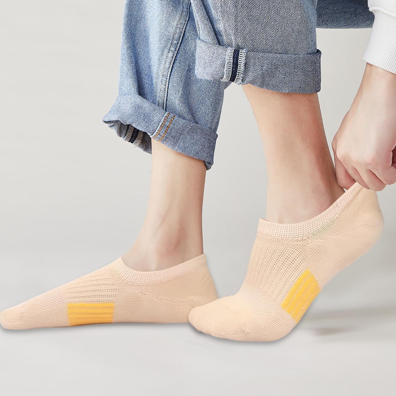 Носки спортивные, 6 пар, Черный, L (33-41), фото №6