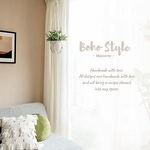 Подвесные кашпо макраме Mkouo Set of 3 58 см/73 см/89 см synthetic.ua - Фото 1