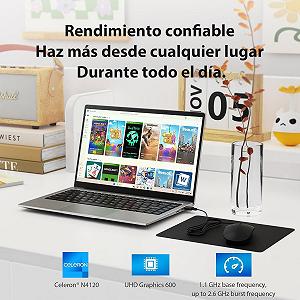 Ноутбук 14.1" Maxlegen MAX15P Intel Celeron N4120 RAM 16GB SSD 256GB Windows 11 (UKR) synthetic.ua - Фото 1
