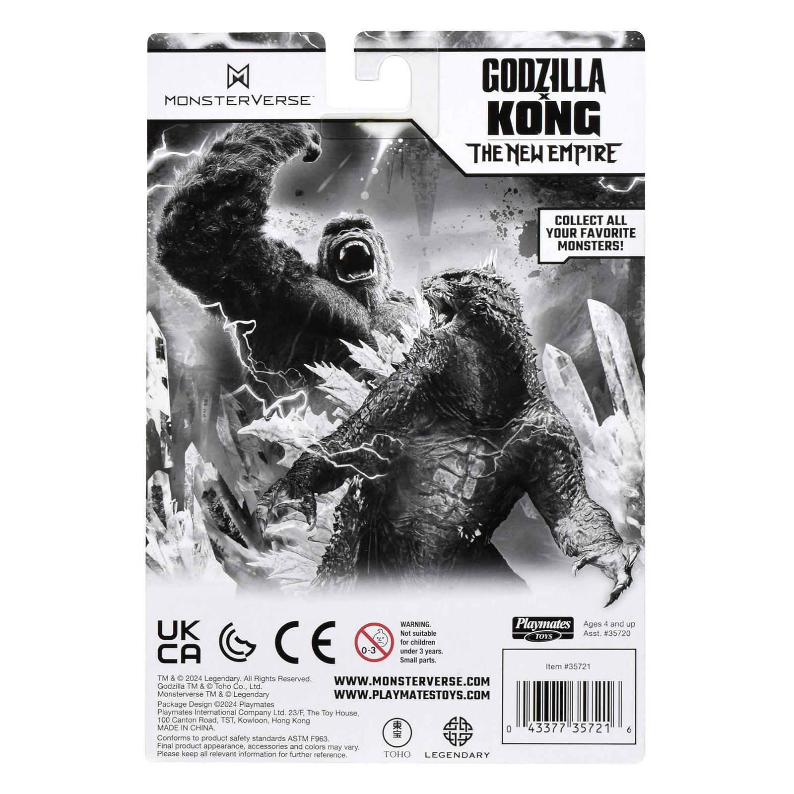 Фігурка Kong Godzilla x Kong: The New Empire 8,25 см, з рукавичкою B.E.A.S.T., фото №5