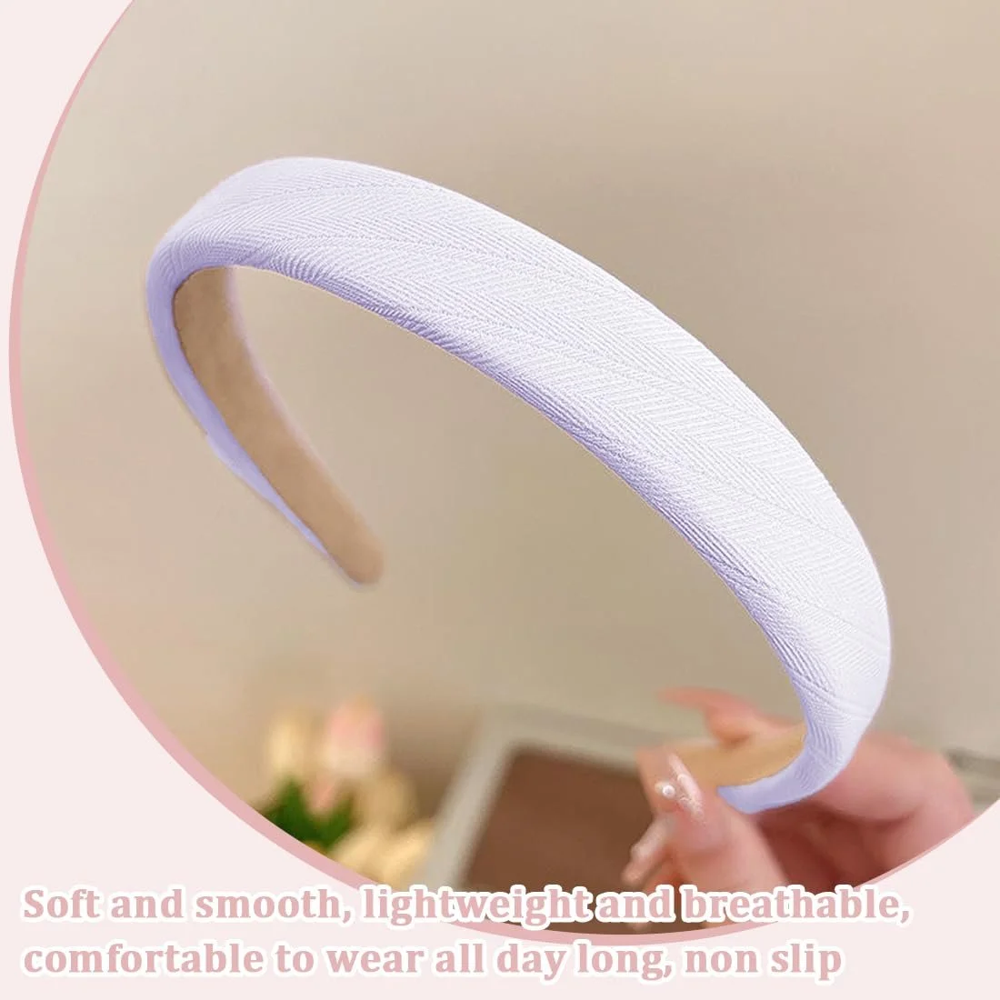 Набір жіночих обручів на голову (3 шт.), фото №2