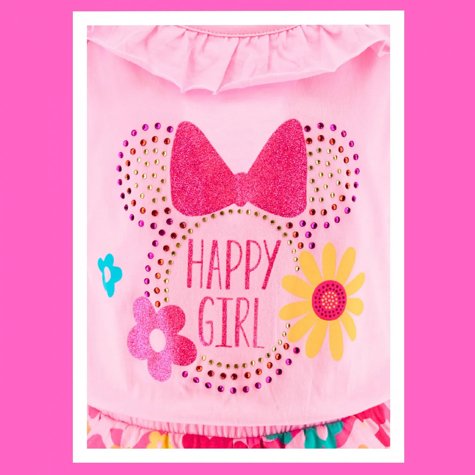 Піжама Дитяча Disney Minnie Mouse Літній Комплект для Дівчаток Minnie Mouse, фото №4 Піжама Дитяча Disney Minnie Mouse Літній Комплект для Дівчаток Minnie Mouse, фото №4