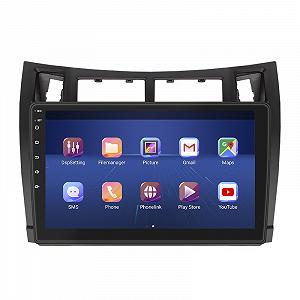 Штатний магнітол Lesko Toyota Vitz II XP90 2005-2011 9 2/32Gb 4G Wi-Fi GPS Top (10969-58109) synthetic.ua - Фото 1