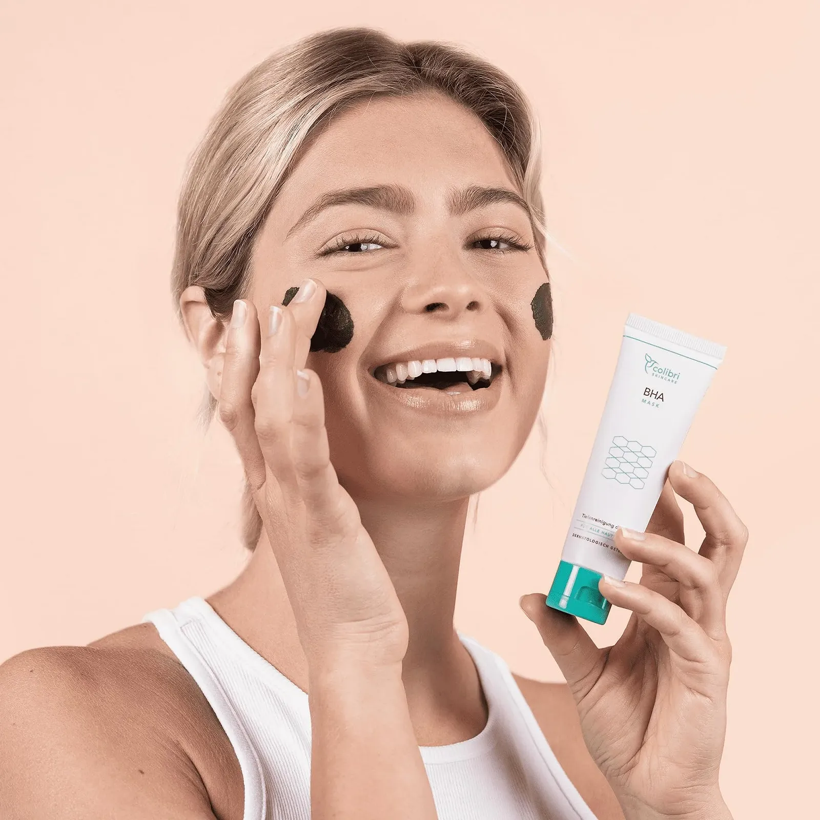 Маска для лица Colibri Cosmetics с активированным углем, 2% BHA салициловой кислоты 150 мл, фото №4