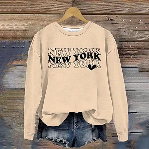 Женский свитшот с вырезом в виде буквы, 2025, милый, с графикой, удобный, повседневный, худи с рисунками, Y2K, однотонный, свободного кроя, эстетичный пуловер, толстовки, модная осенняя synthetic.ua - Фото 1