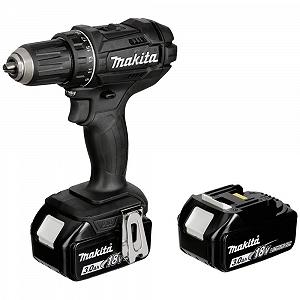 Бездротова дрель-шуруповерт Makita DDF DDF482RFEB 2 x18.0 В-LI 3.0 Агод 1 Вт 18 В Чорний synthetic.ua - Фото 1