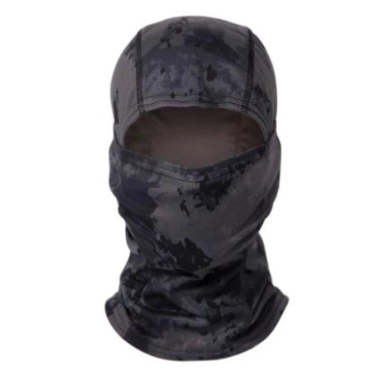 Балаклава Камуфляж Чорний Підшлемник B3, фото №1