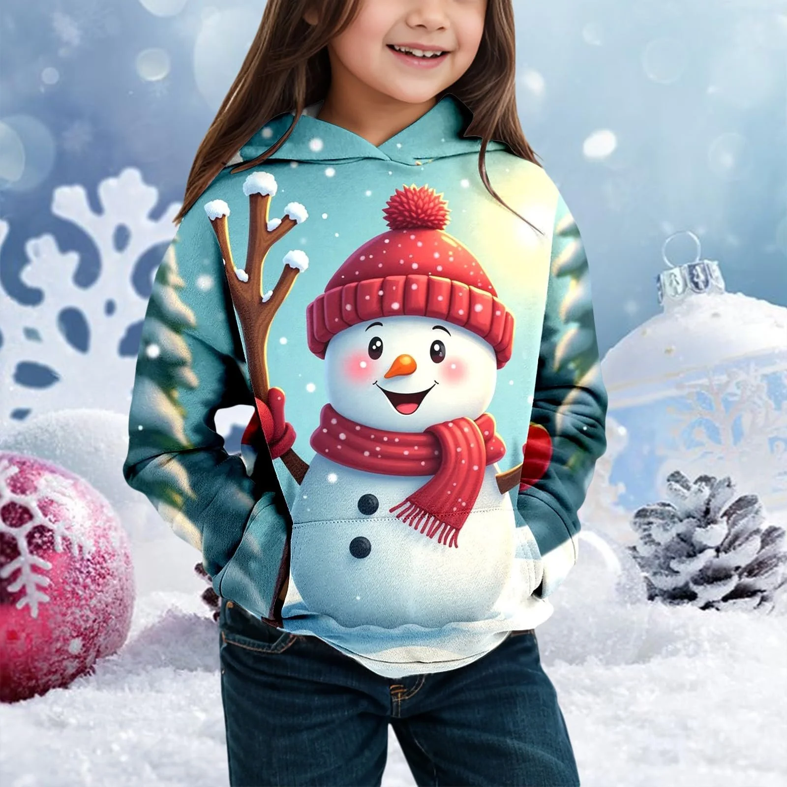 Різдвяний дитячий світшот, фото №3