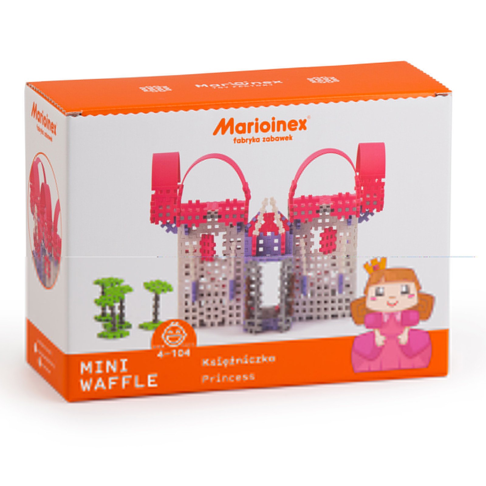 Конструктор Marioinex Mini Waffle Princess Великий Різнокольоровий, фото №3